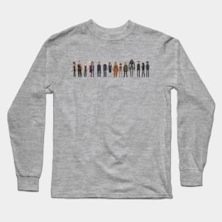 Battlestar Galactica Pixels Long Sleeve T-Shirt